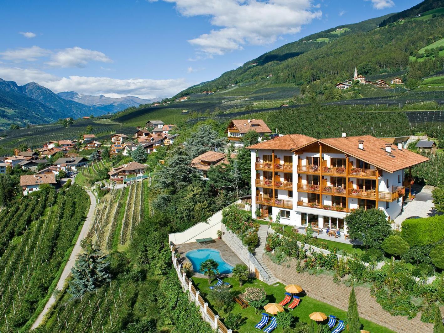 Hotel-Garni Ehrenfels เชนนา ภายนอก รูปภาพ